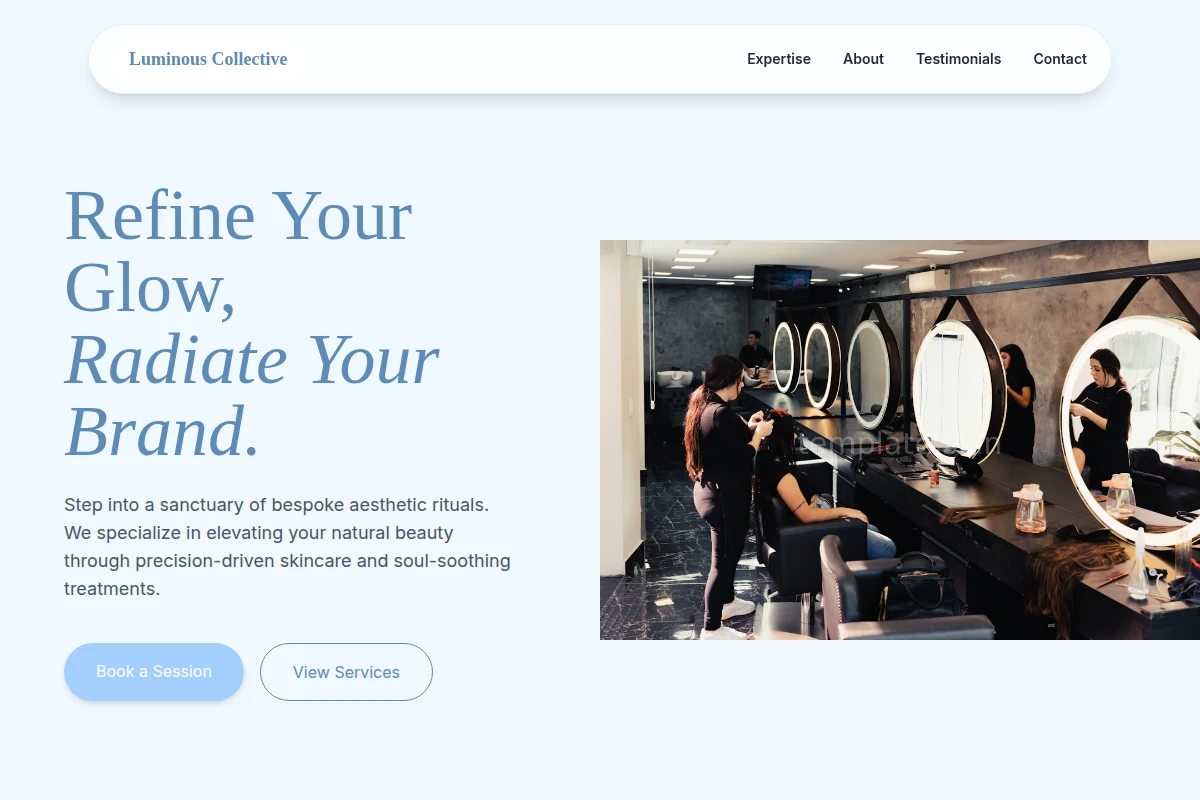Minimal Beauty Salon