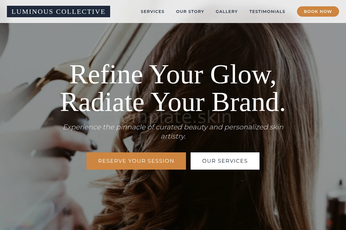 Glass Beauty Salon