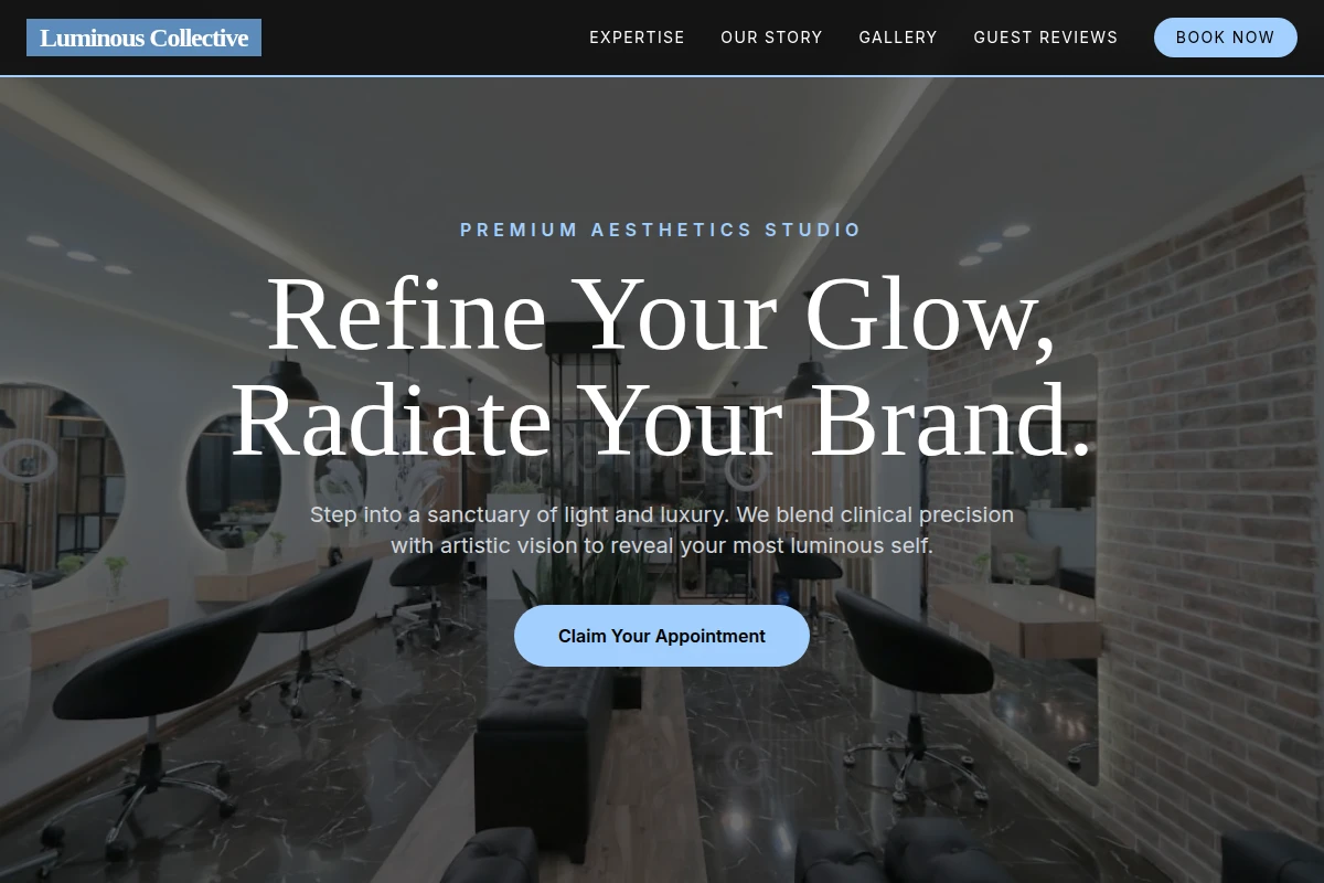 Glass Beauty Salon